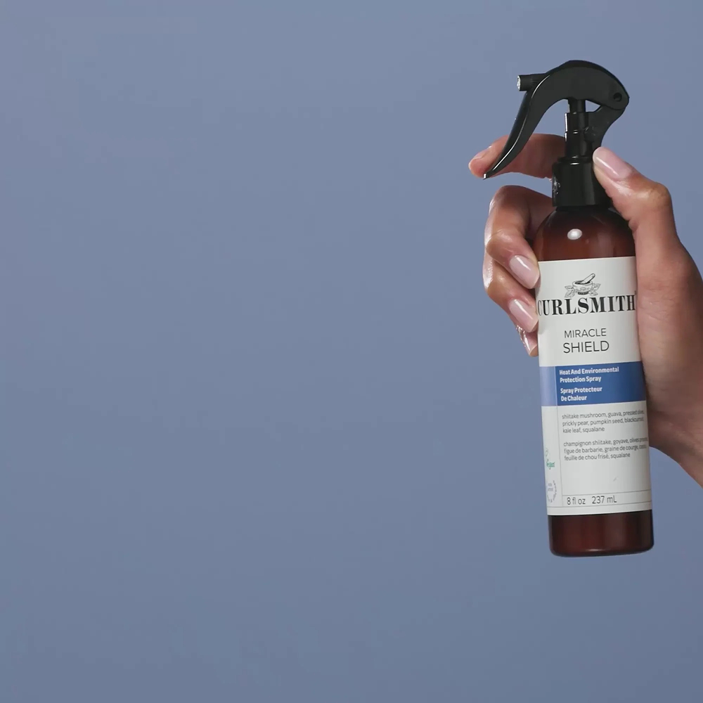 Curlsmith Miracle Shield 237ml - Protección térmica - Curly Nest Spain