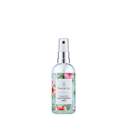 Flora &amp; Curl Soothe Me Coconut Mint Scalp Refresh Mist 100ml - Tratamiento del cuero cabelludo - Curly Nest Spain