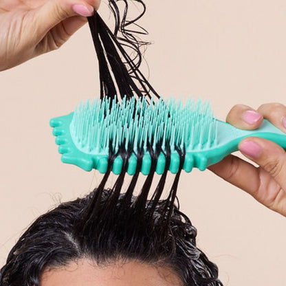 Bounce Curl Slick-Dense Define EdgeLift Brush Teal - Cepillo de peinado - Curly Nest Spain