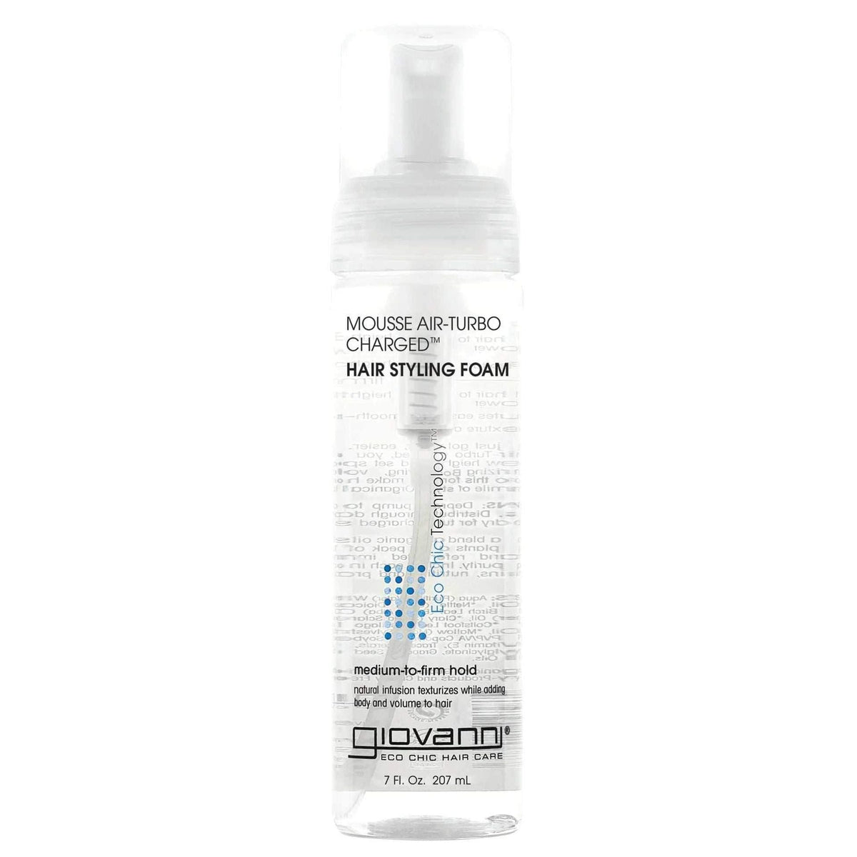 Giovanni Eco Chic Mousse Air Turbo-Charged Hair Styling Foam 207ml - Espuma fijadora - Curly Nest Spain