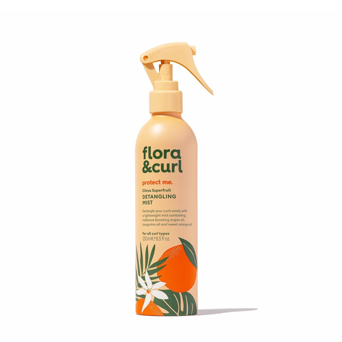 Flora &amp; Curl Protect Me Citrus Superfruit Detangling Mist 250ml - Niebla enredada - Curly Nest Spain