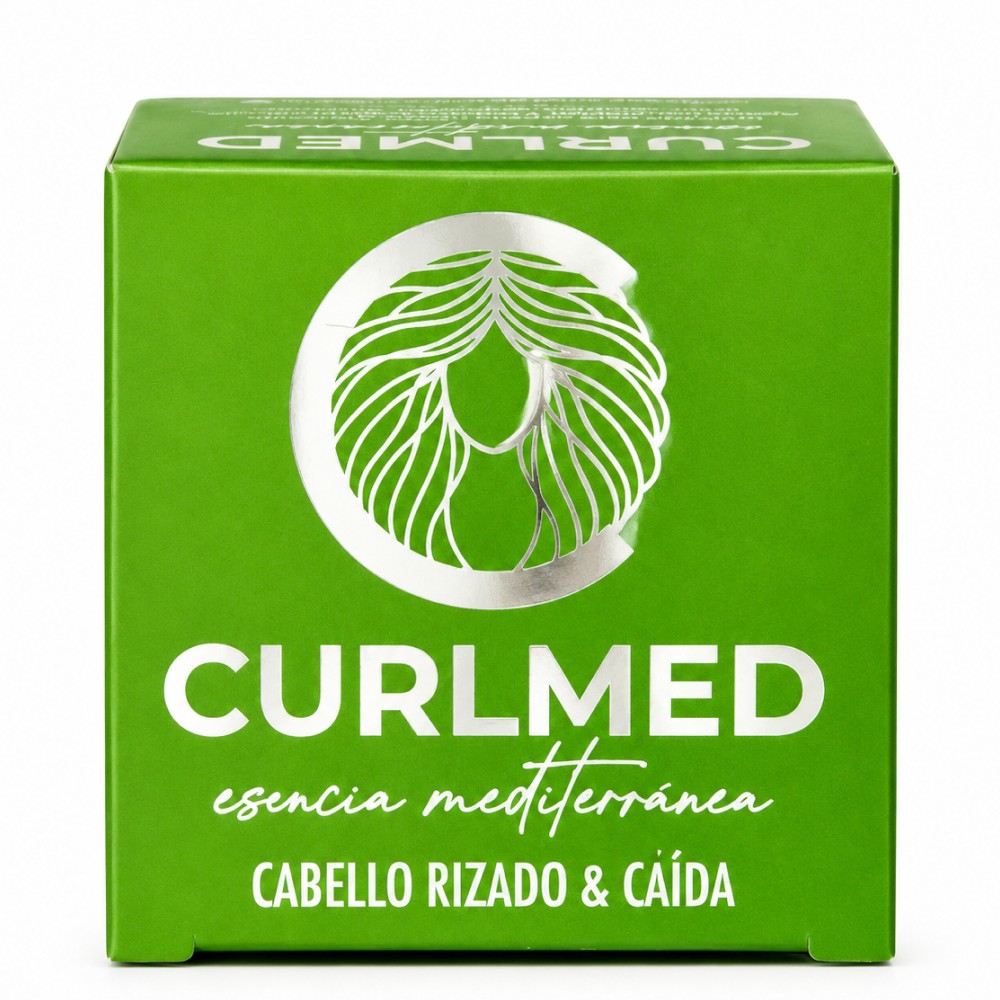 CurlMed Solid Shampoo for Curly Hair and Anti-Hair Loss 80g - Champú sólido - Curly Nest Spain