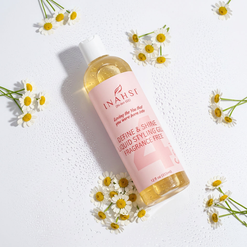 Inahsi Naturals Define &amp; Shine Liquid Styling Gel Fragrance-Free