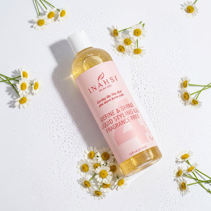 Inahsi Naturals Define &amp; Shine Liquid Styling Gel Fragrance-Free