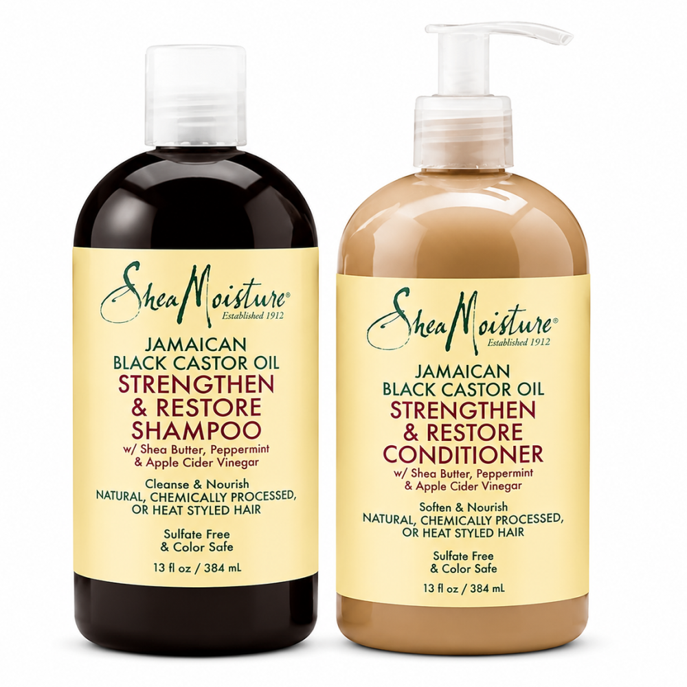 Shea Moisture Jamaican Black Castor Oil Pack - All - Curly Nest Spain