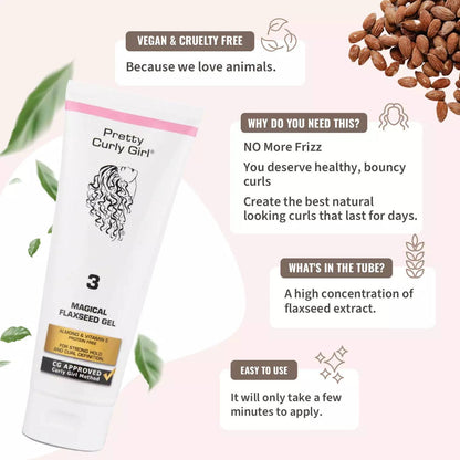 Pretty Curly Girl Magical Flaxseed Gel - Todo - Curly Nest Spain