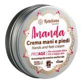 Rasayana Biocosmesi Ananda Hand & Foot Cream 60ml - Hidratante para la piel - Curly Nest Spain