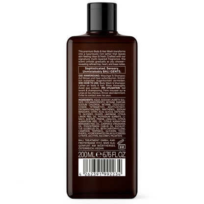 Bali Gents Bodywash Rosemary Ginger 1 200ml - Douchegel - Curly Nest Spain