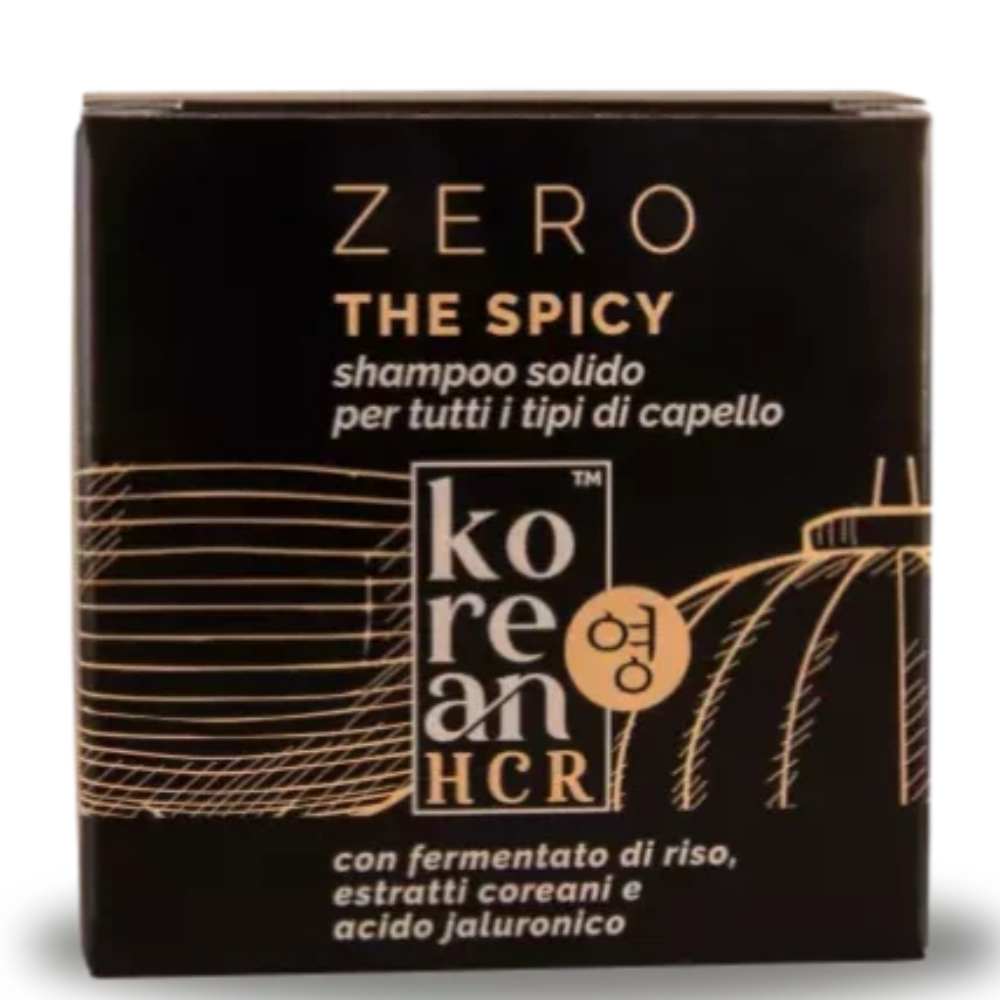 Bio Gentleaf Zero The Spicy Shampoo Solido 70g - Champú en pastilla - Curly Nest Spain