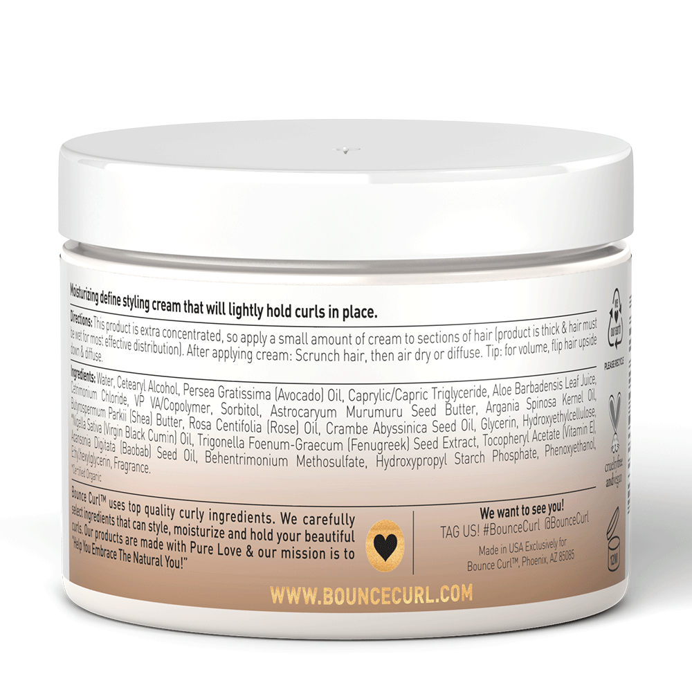 Bounce Curl Avocado &amp; Rose Oil Clump and Define Cream - Activador de rizos - Curly Nest Spain