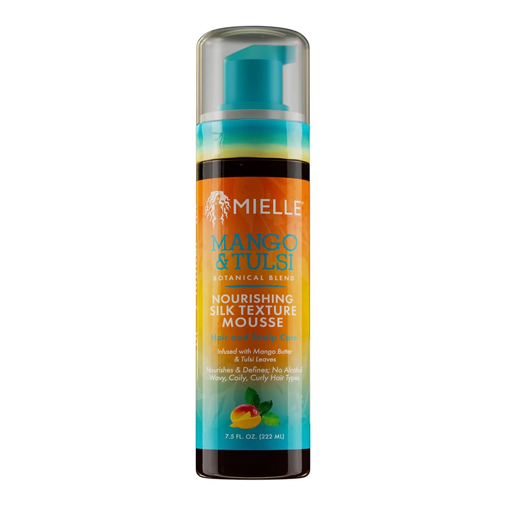 Mielle Mango &amp; Tulsi Nourishing Silk Texture Mousse 222ml - Todo - Curly Nest Spain