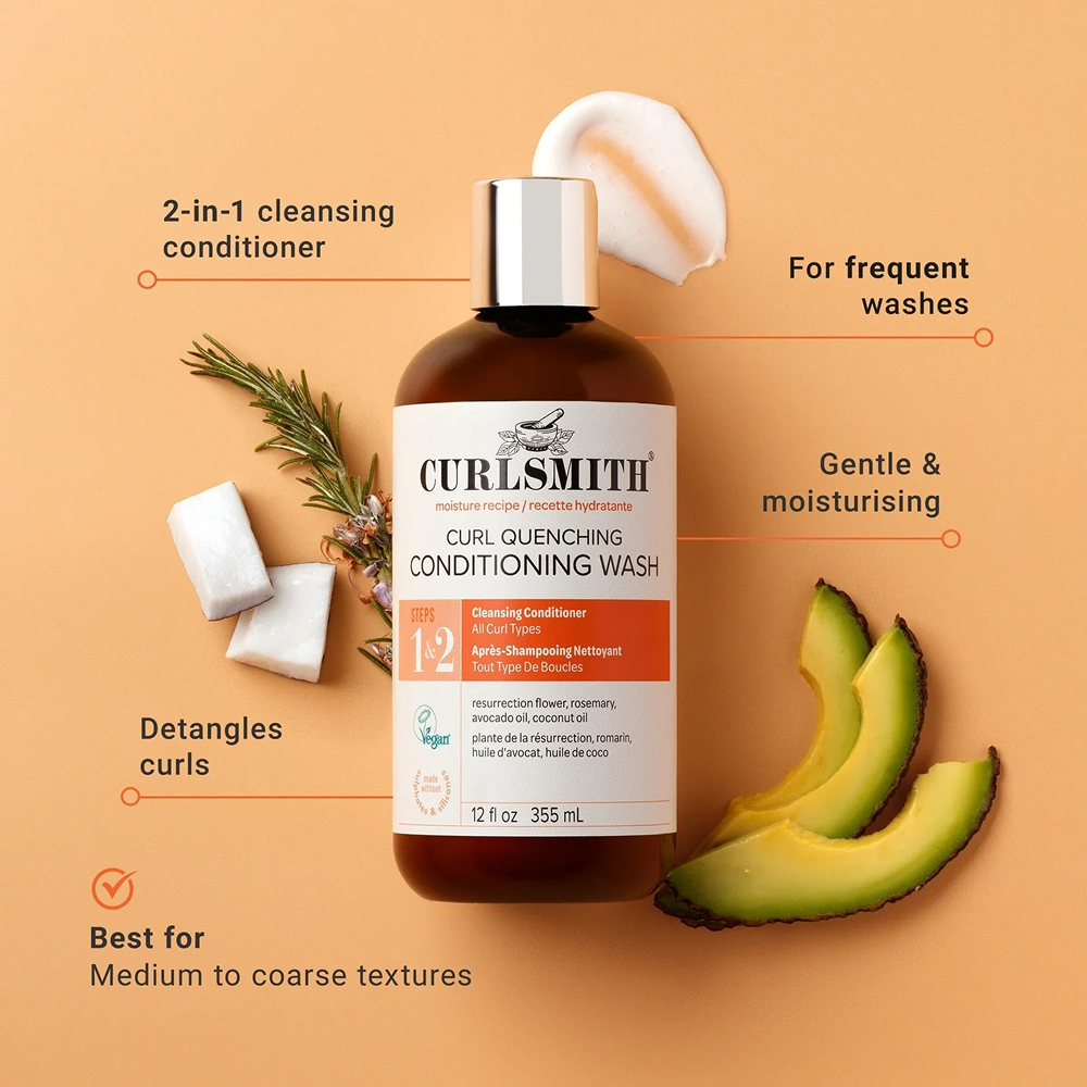 Curlsmith Curl Quenching Conditioning Wash - Co-Wash - Curly Nest Spain