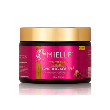 Mielle Pomegranate &amp; Honey Twisting Souffle 340g - Crema para peinar - Curly Nest Spain