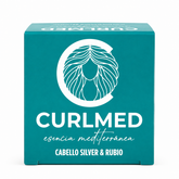 CurlMed Solid Shampoo for Silver and Blonde Hair 80g - Champú sólido - Curly Nest Spain