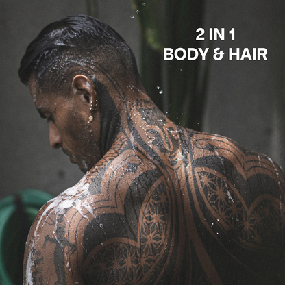 Bali Gents Bodywash Rosemary Ginger 1 200ml - Douchegel - Curly Nest Spain
