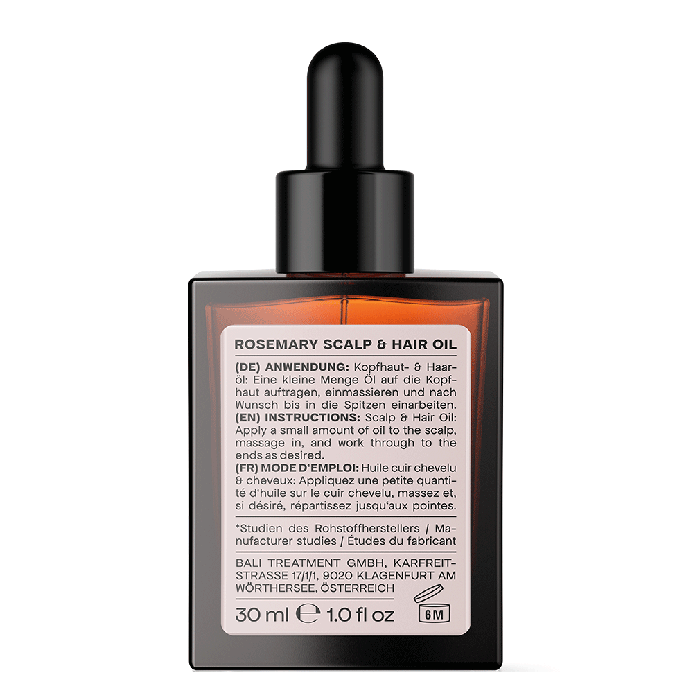 Bali Curls Rosemary Scalp &amp; Hair Oil 30ml - Aceite para cabello y cuero cabelludo - Curly Nest Spain