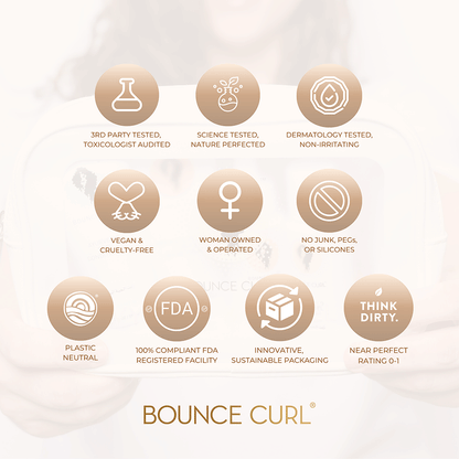 Bounce Curl Wavy Trial &amp; Travel Kit - Set de cuidado capilar - Curly Nest Spain