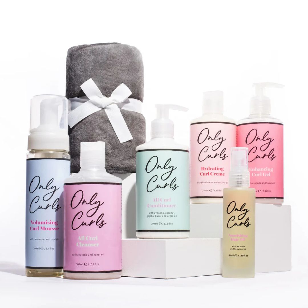 Only Curls Ultimate Bundle - Set de cuidado capilar - Curly Nest Spain