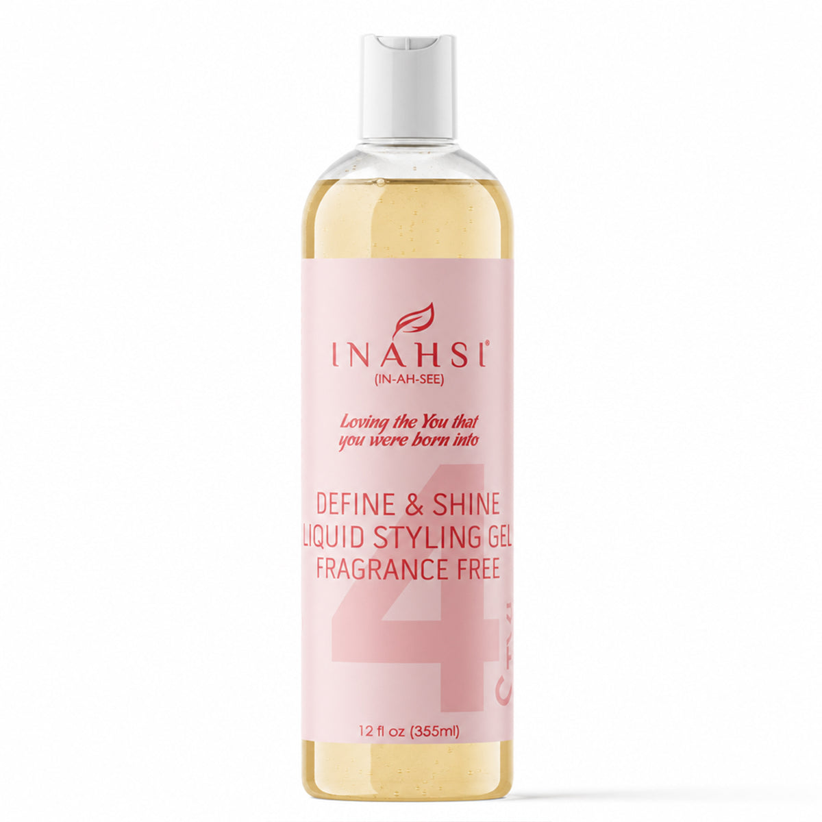 Inahsi Naturals Define &amp; Shine Liquid Styling Gel Fragrance-Free