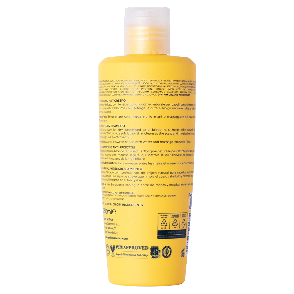 Gyada Anti-Frizz Shampoo 250ml - Champú suave - Curly Nest Spain