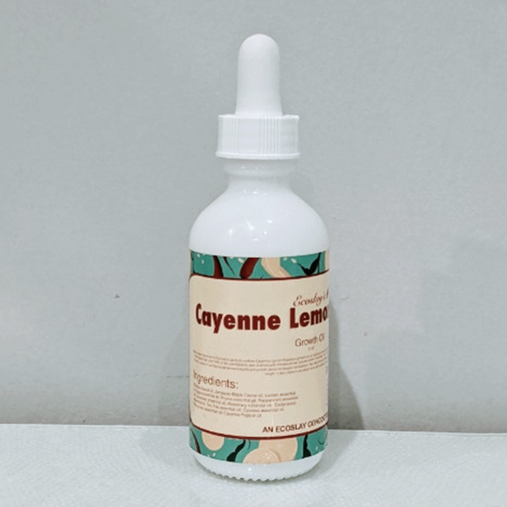 Ecoslay Oil Cayenne Lemon Squeeze 59ml - Aceite capilar y corporal - Curly Nest Spain