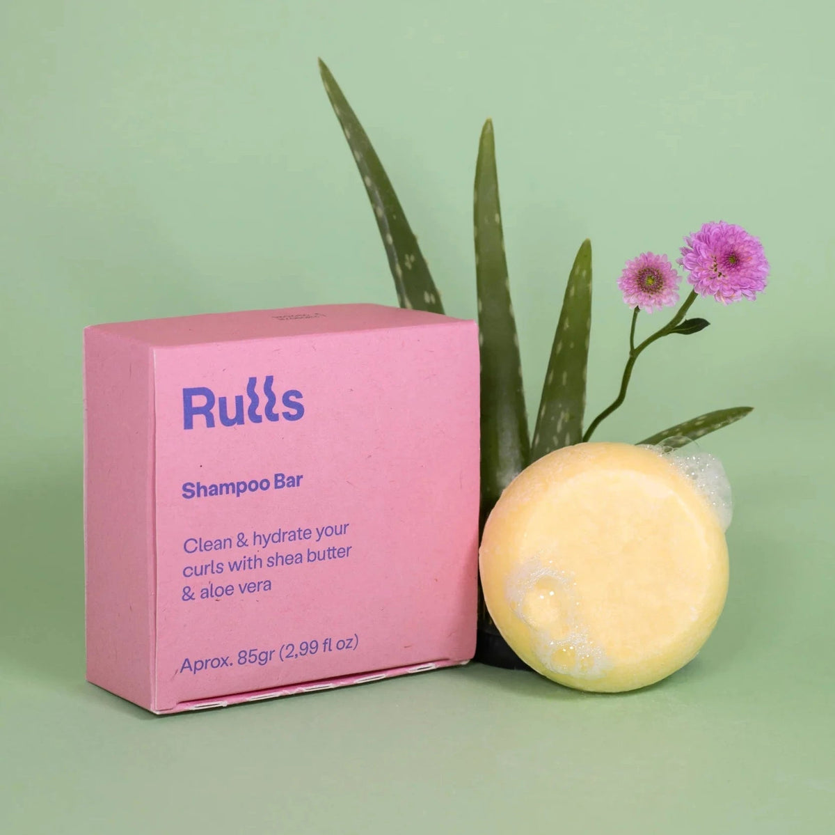 Rulls Shampoo Solid 80g - Champú en pastilla - Curly Nest Spain