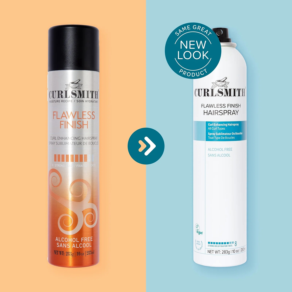 Curlsmith Flawless Finish Hair Spray Strong Hold 283g - Laca para el cabello - Curly Nest Spain