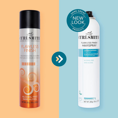 Curlsmith Flawless Finish Hair Spray Strong Hold 283g - Laca para el cabello - Curly Nest Spain
