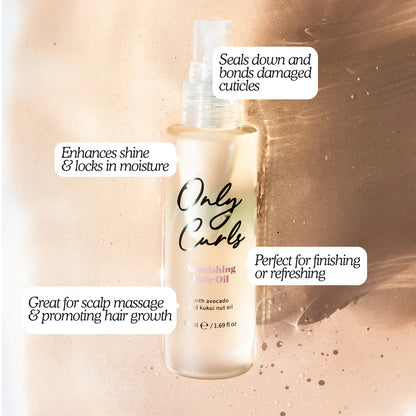 Only Curls Nourishing Hair Oil 50ml - Aceite capilar - Curly Nest Spain