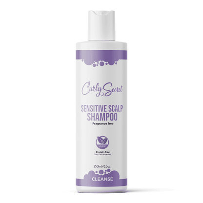 Curly Secret Sensitive Scalp Fragrance free Shampoo 250ml - cuidado del cuero cabelludo - Curly Nest Spain