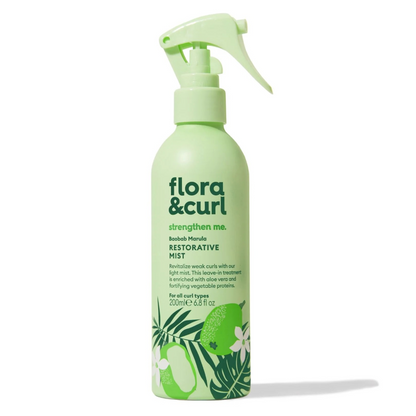 Flora &amp; Curl Baobab Marula Restorative Mist 200ml - Laca para el cabello - Curly Nest Spain