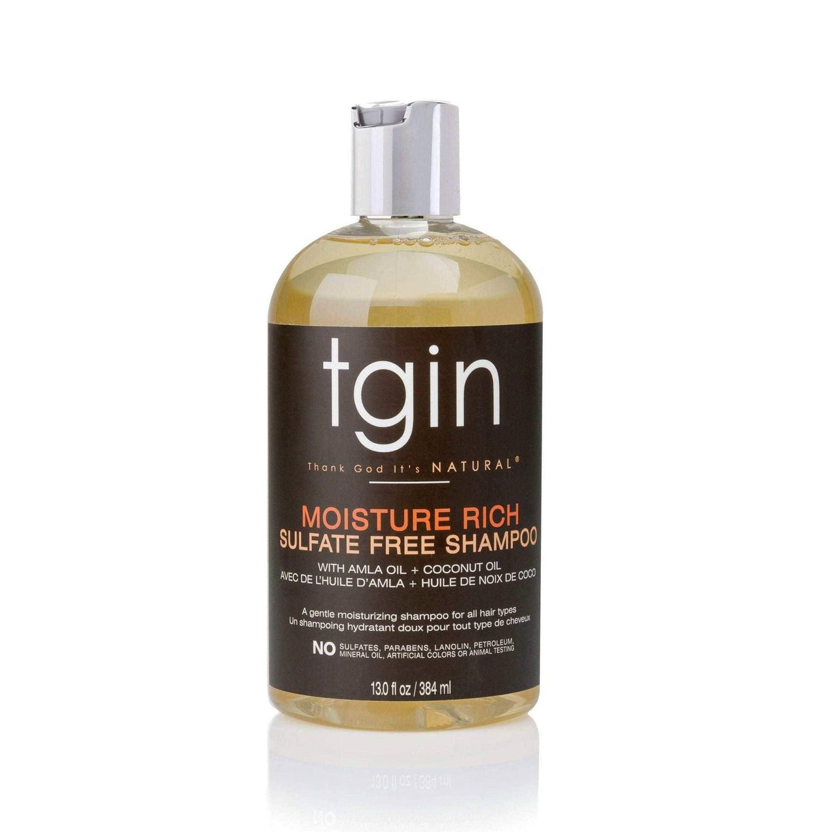 Tgin Moisture Rich Sulfate Free Shampoo 384ml - Champú hidratante - Curly Nest Spain