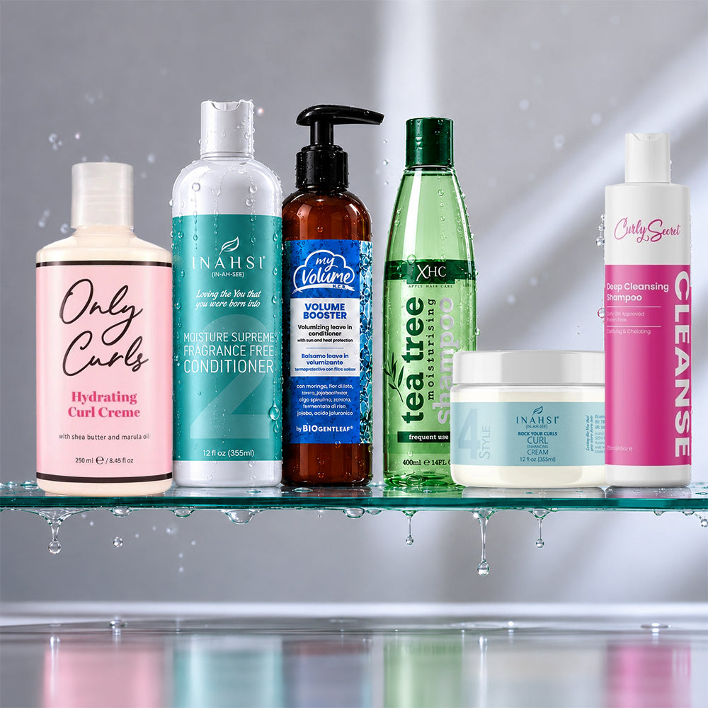 CurlyNest Starter Kit for Kinky Curly Hair 4B-4C - Structural Fortification - Cuidado capilar personalizado - Curly Nest Spain