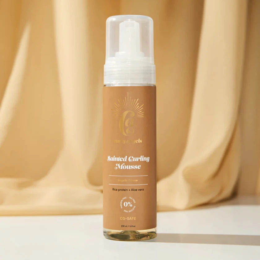 Curly Angels Sainted Curling Mousse 300ml - espuma moldeadora - Curly Nest Spain