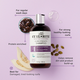 Curlsmith Core Strength Shampoo 355ml - Champú fortalecedor - Curly Nest Spain