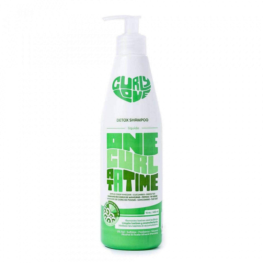 Curly Love Shampoo Detox - Champú desintoxicante - Curly Nest Spain