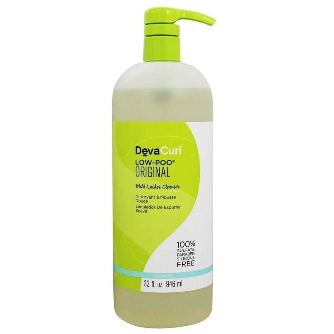 DevaCurl Low-Poo Original Cleanser 946ml - Limpiador de cabello - Curly Nest Spain