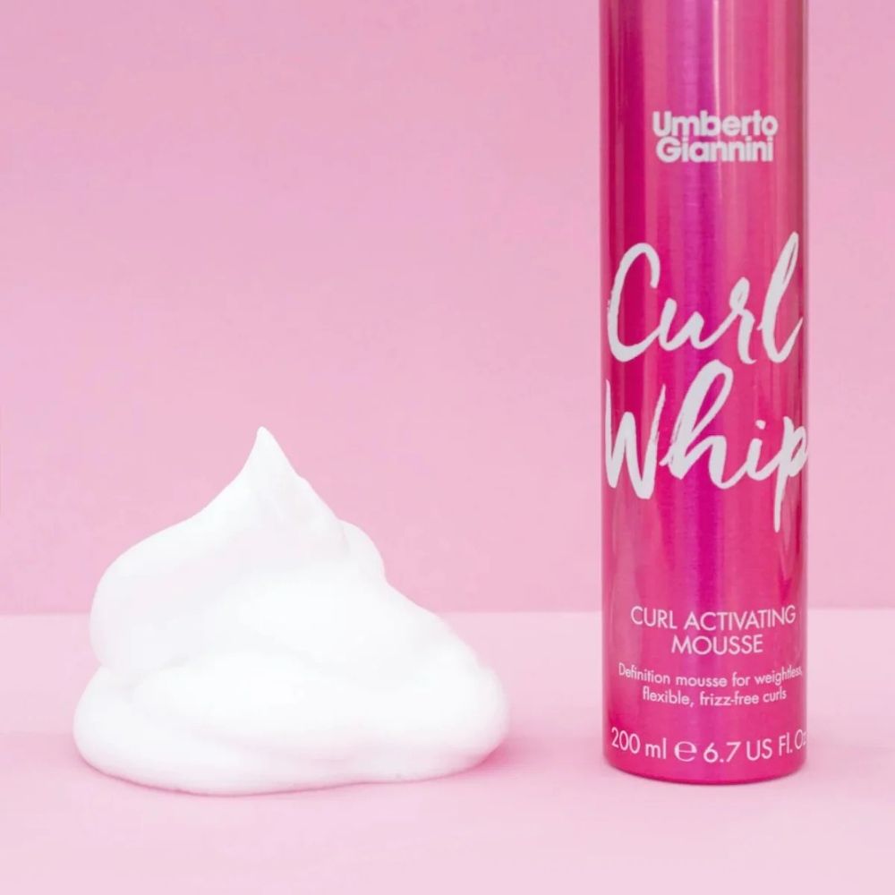 Umberto Giannini Curl Whip Curl Activating Mousse 200ml - Espuma Fijadora - Curly Nest Spain