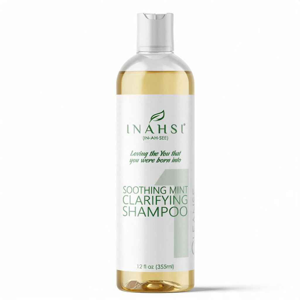 Inahsi Naturals Soothing Mint Clarifying Shampoo