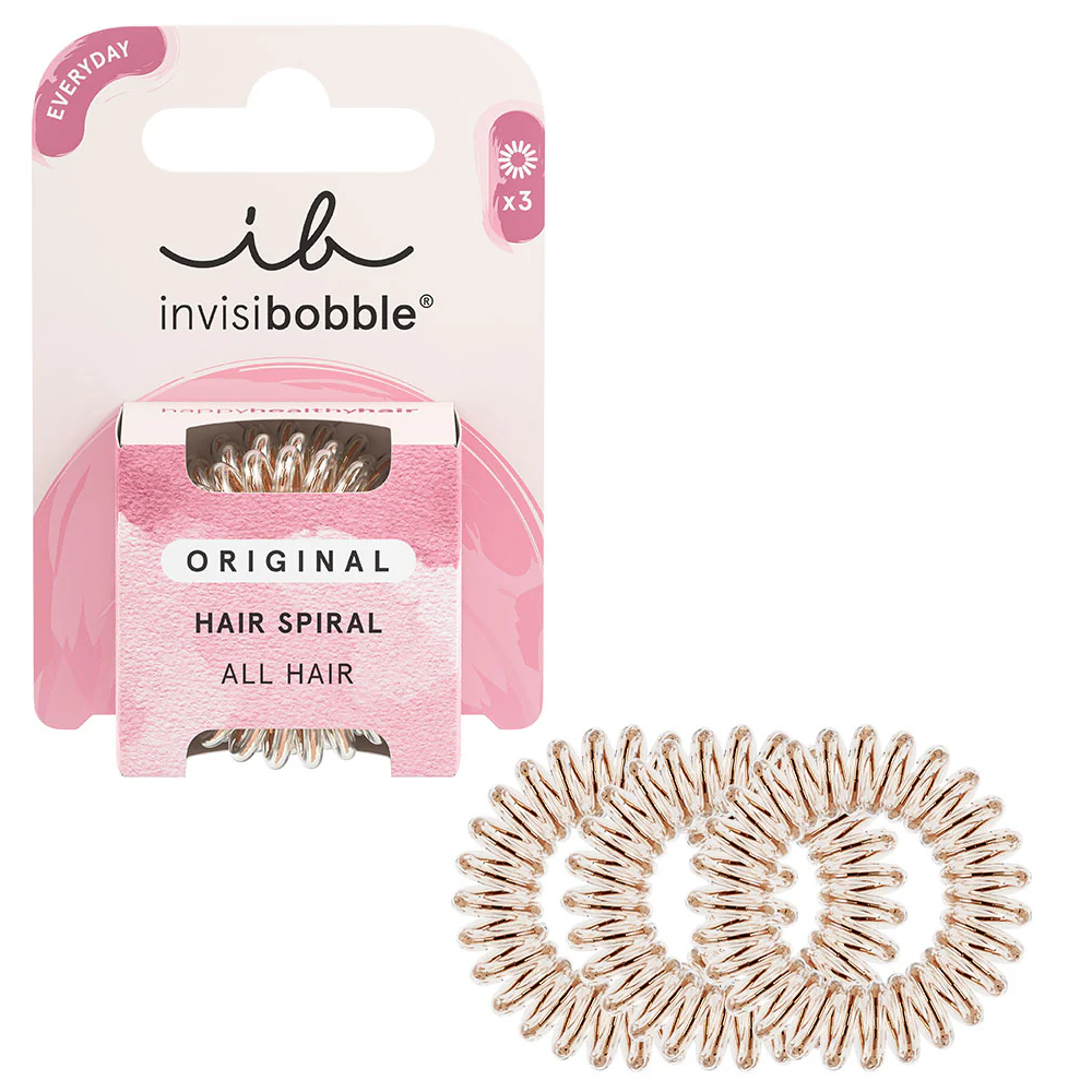 Invisibobble Hair Spiral Bronze Me Pretty - gomas para el pelo - Curly Nest Spain