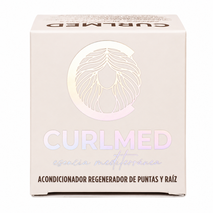 CurlMed Solid Conditioner Restorative Ends and Root Matcha Tea 80g - Barra de acondicionador - Curly Nest Spain