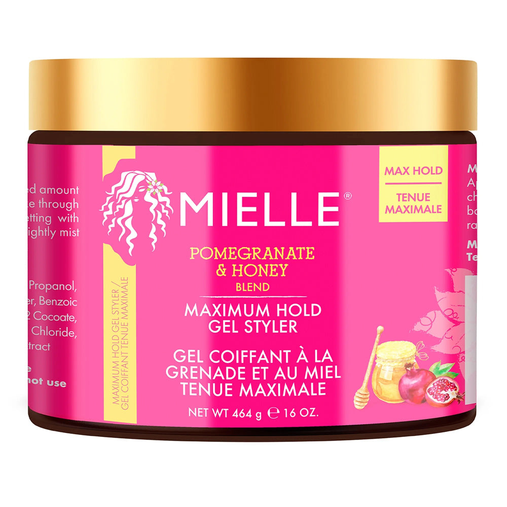 Mielle Pomegranate &amp; Honey Maximum Hold Styler Gel 464g - Todo - Curly Nest Spain