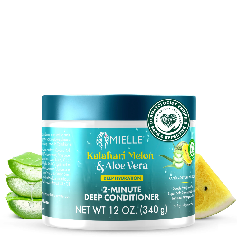 Mielle Kalahari Melon &amp; Aloe Vera Deep Conditioner 340ml - Acondicionador profundo - Curly Nest Spain