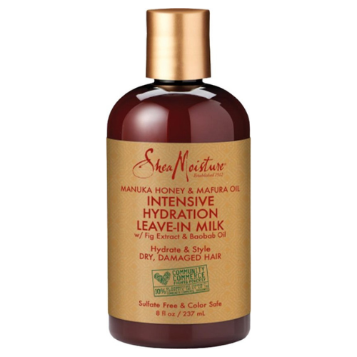 Shea Moisture Manuka Honey &amp; Mafura Oil Intensive Hydration Leave-In Milk 237ml - Leave-in - Curly Nest Spain