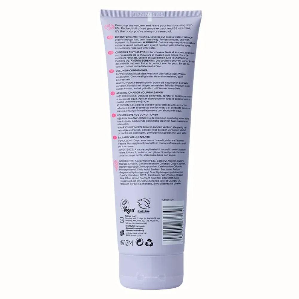 Noughty Pumped Up Volumising Conditioner 250ml - Acondicionador nutritivo - Curly Nest Spain