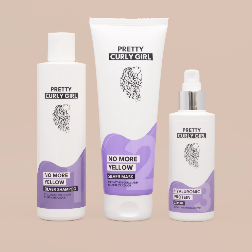 Pretty Curly Girl Blonde Line Bundle Set - All - Curly Nest Spain
