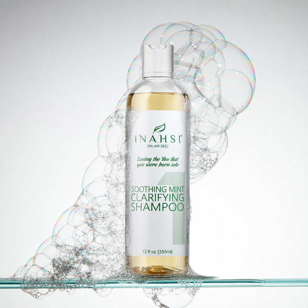 Inahsi Naturals Soothing Mint Clarifying Shampoo