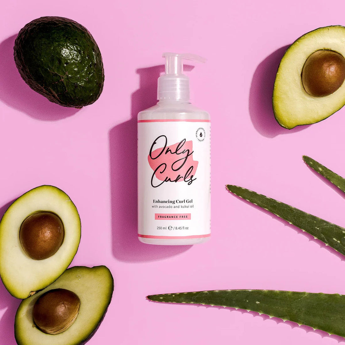 Only Curls Fragrance Free-Enhancing Curl Gel 250ml - Styling Gel - Curly Nest Spain
