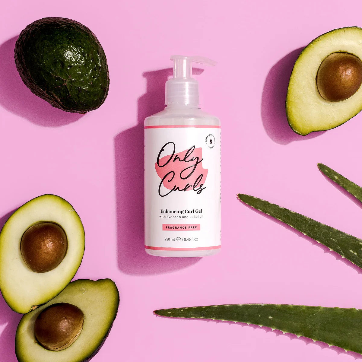 Only Curls Fragrance Free-Enhancing Curl Gel 250ml - Styling Gel - Curly Nest Spain
