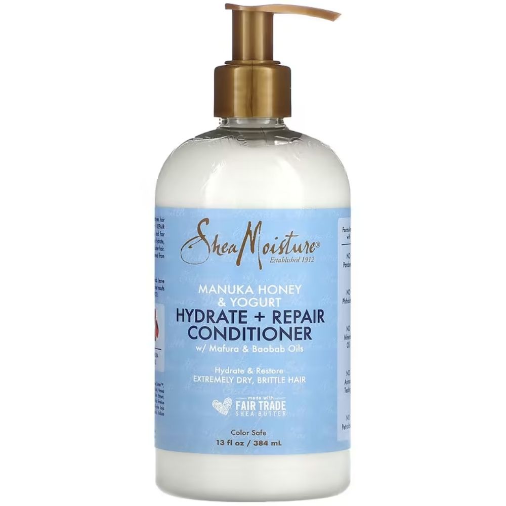 Shea Moisture Yogurt Hydrate &amp; Manuka Honey + Repair Conditioner 384ml - Todo - Curly Nest Spain